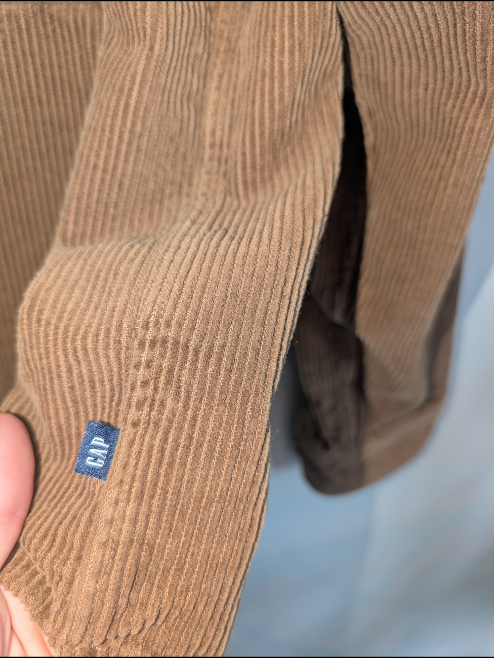 GAP Brown Corduroy Shirt Jacket - Picture 4 of 4